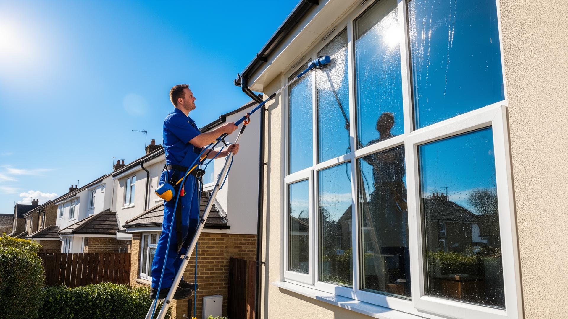 Residential window cleaning
